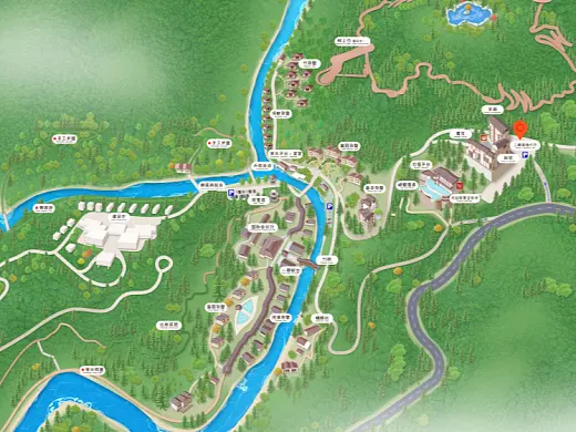江州结合景区手绘地图智慧导览和720全景技术，可以让景区更加“动”起来，为游客提供更加身临其境的导览体验。